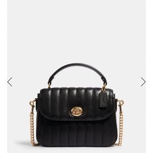 Coach Marlie with linear quilting